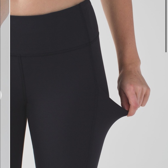 Lululemon 🍋 BLACK Speed Tight Mesh - Picture 5 of 5